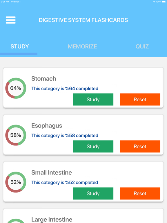 Screenshot #5 pour Digestive System Study Cards