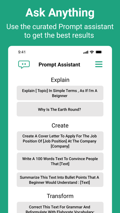 Screenshot #2 pour AI Assistant - AI Chat Bot