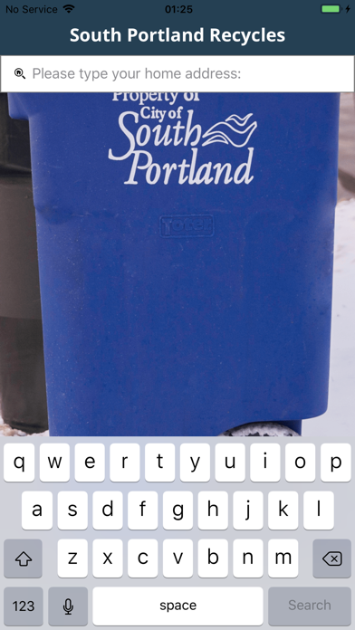 South Portland Recycles Screenshot