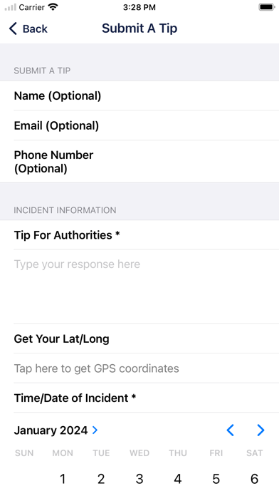 Blackfeet Law Enforcement, MT Screenshot