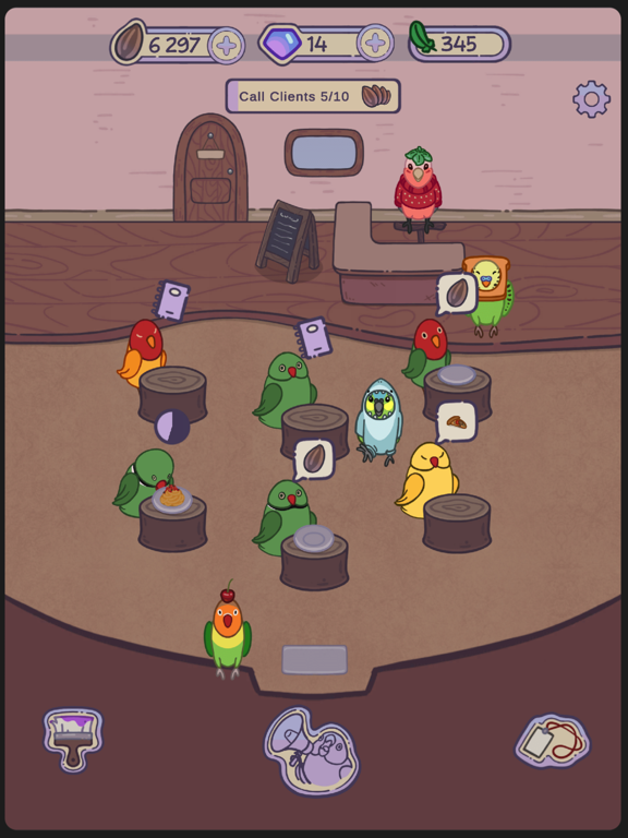 Screenshot #5 pour Birdy's Cozy Cafe: Tap Clicker