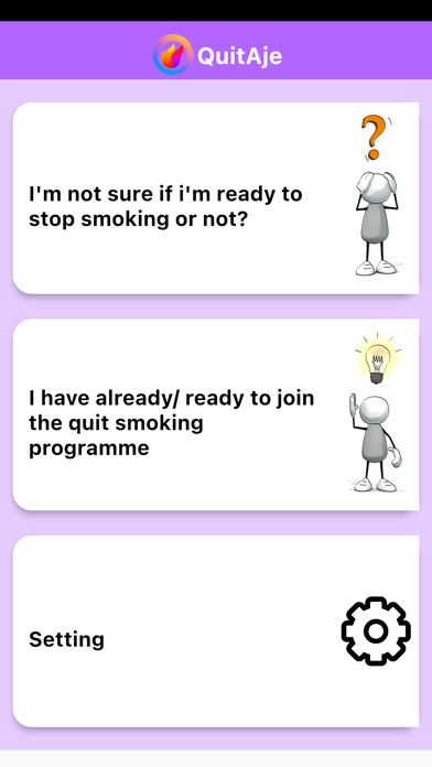 QuitAje Screenshot