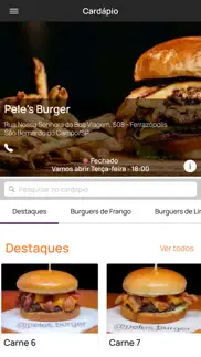 pele's burger iphone screenshot 1