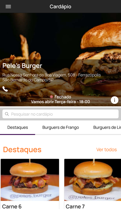 Pele's Burger Screenshot