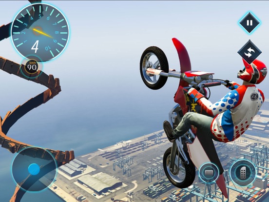 Xtreme Mega Ramp Bike Race