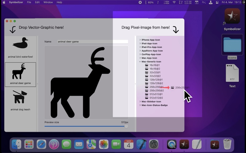 App screenshot