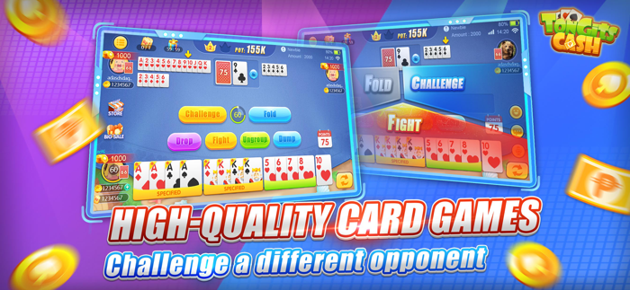 TonGits Cash - Fun Card Game