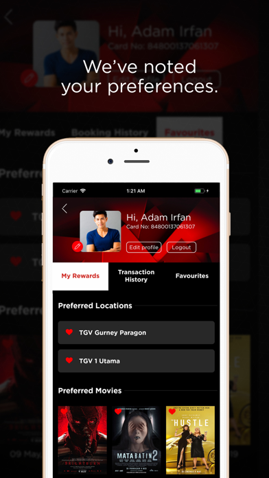 TGV Cinemas Screenshot