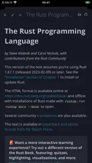 Rust IDE - Minimal Code iphone bilder 2