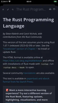 Rust IDE - Minimal Code iPhone image 3