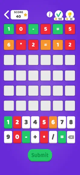 Game screenshot Calcuzzle apk