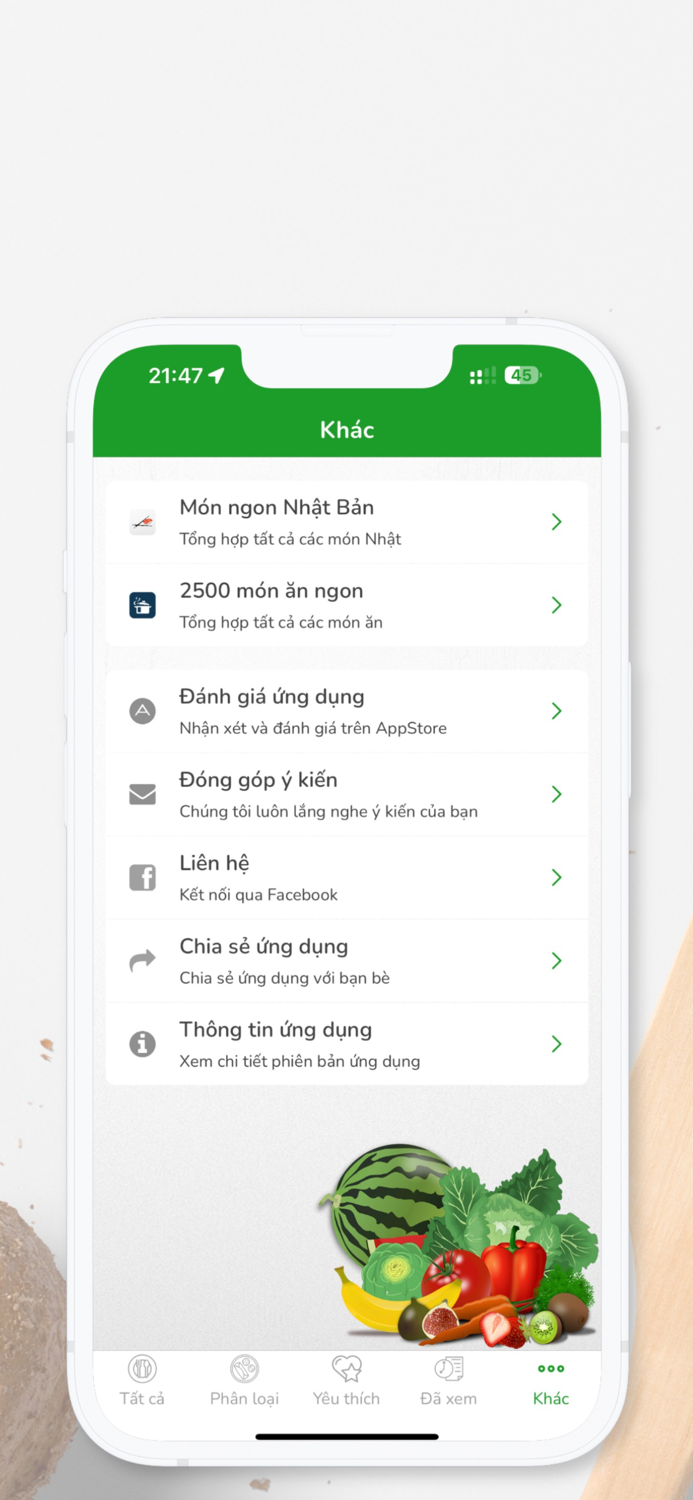 Món chay mỗi ngày