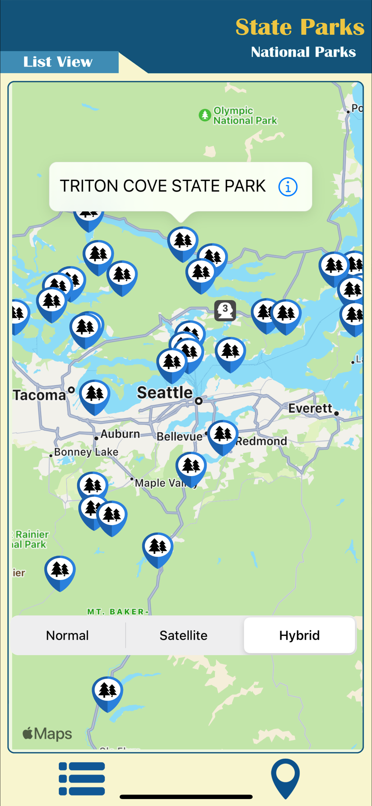 Washington In State Parks