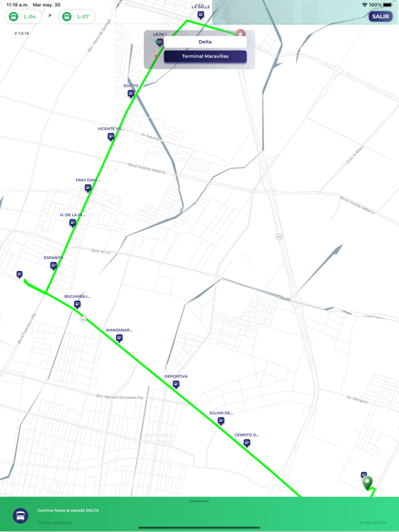 Screenshot #6 pour OptiBus Leon