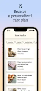 9amHealth: Whole-body care screenshot #5 for iPhone