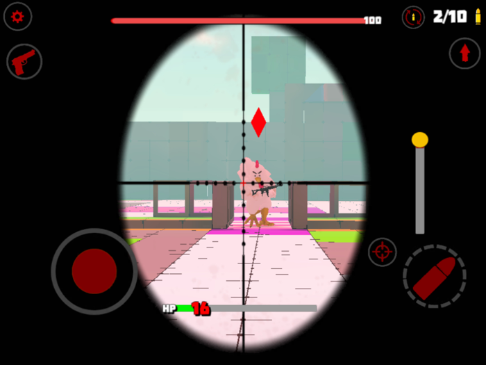 Chicken FPS - Shooter Gun Game