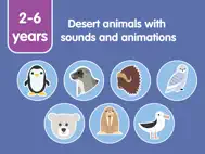 Learn Polar Animals for kids ipad bilder 1