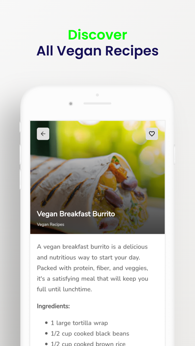 Vegan Kitchen: Vegan Recipes Screenshot