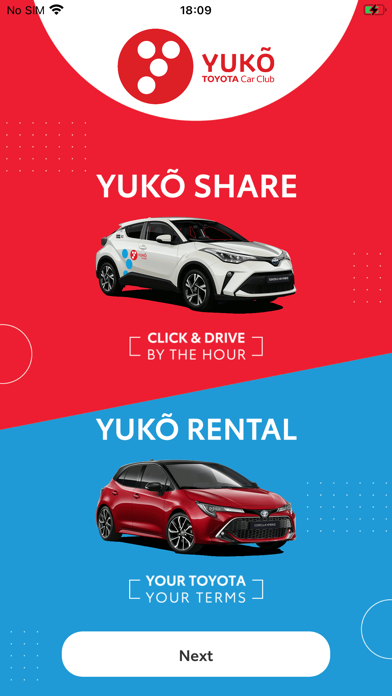 YUKO - Toyota Car Club Screenshot