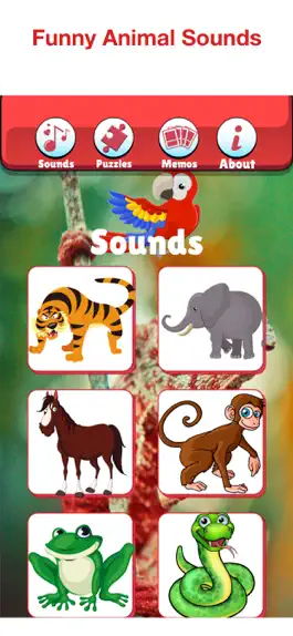 Game screenshot Wild Animal Puzzles for Kids! apk