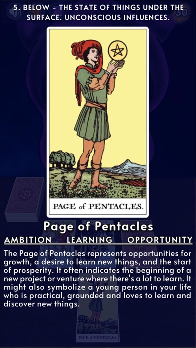 Pythia Tarot Screenshot