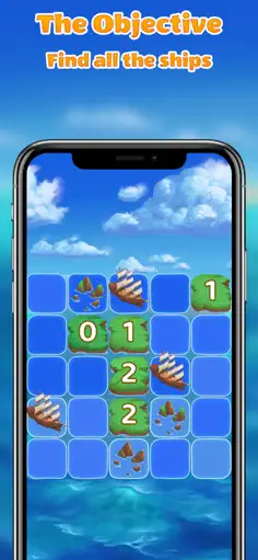 Islands and Ships logic puzzle - Screenshot 3