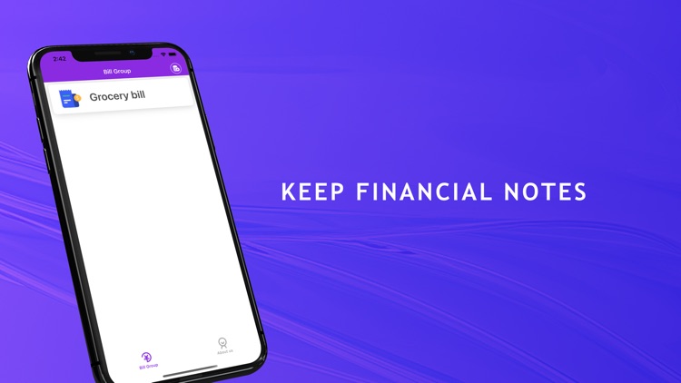 ExpenseMemo-Financial notes