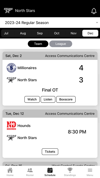 Battlefords North Stars Screenshot