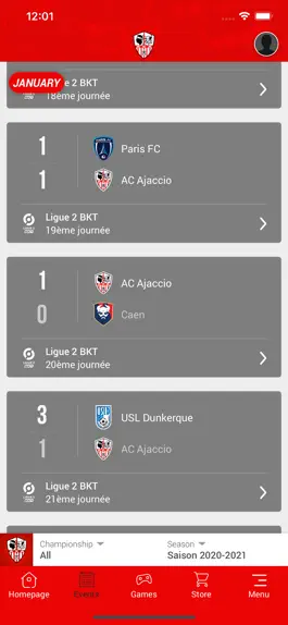 Game screenshot AC Ajaccio apk