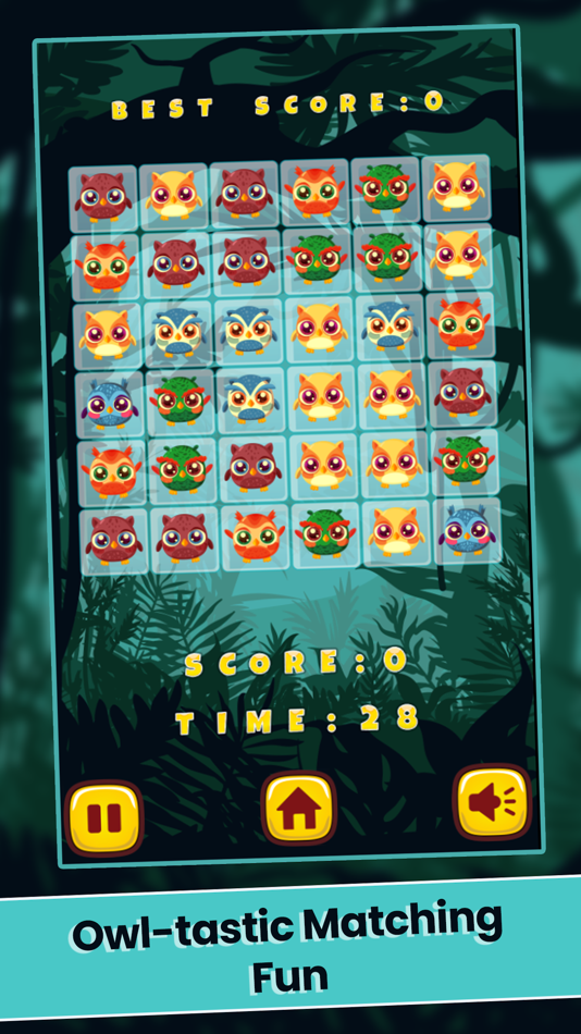 #2. Hoot And Match (iOS) โดย: Mithra Media
