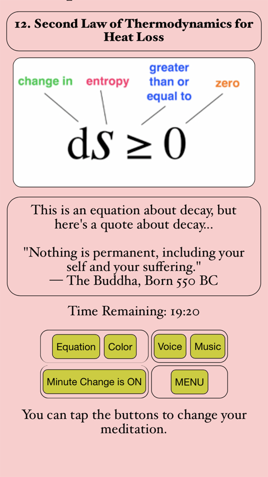 #1. Equation Meditation (iOS) Podle: Mind Body Aware Games LLC