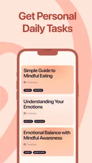 mindea: mindful eating journey iphone screenshot 3