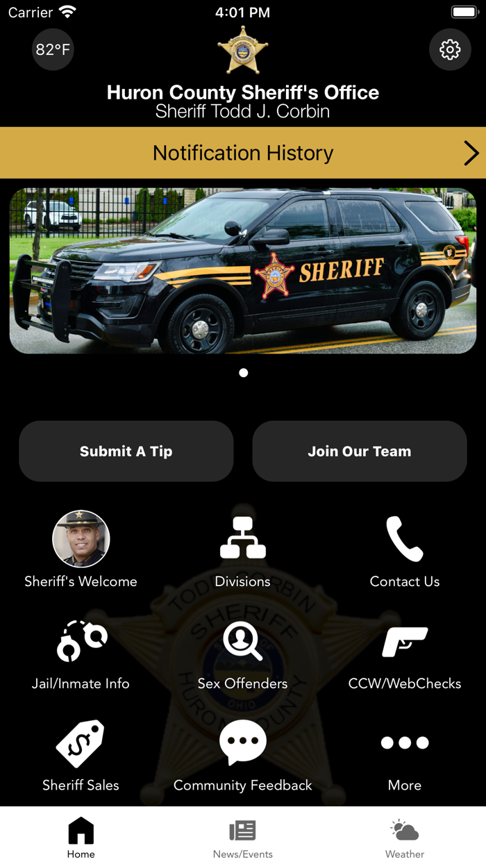 Huron County Sheriff Ohio