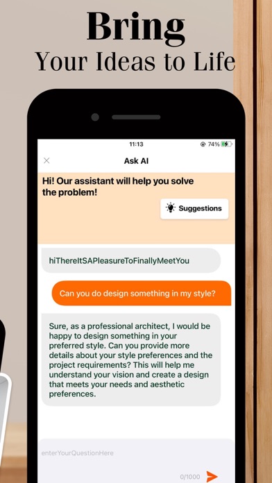 Ai Interior Design Decor Home Screenshot