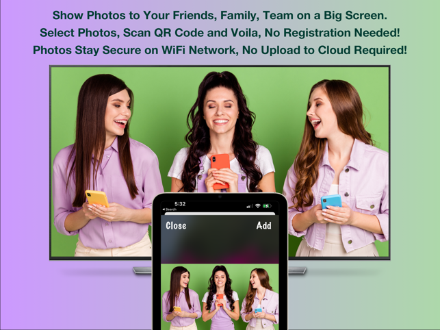 ‎PhotoDj: In-Person Slideshow Screenshot