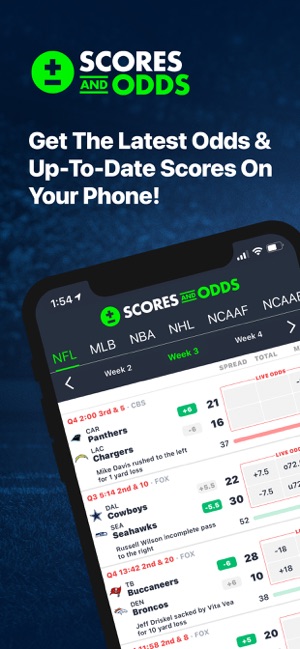 scores and odds mobile