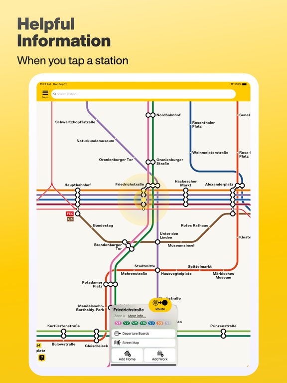 Berlin Subway: S & U-Bahn mapのおすすめ画像4