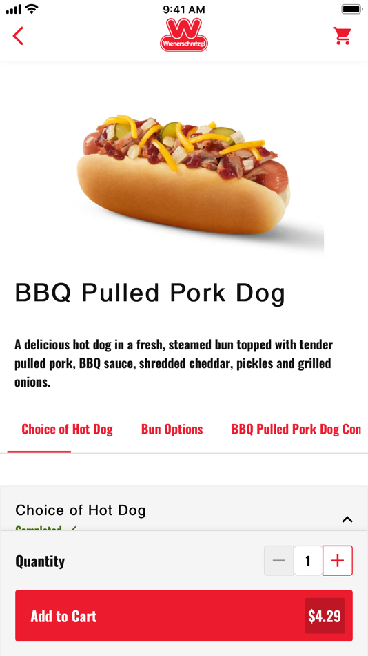 #4. Wienerschnitzel (iOS) Podle: BuildFire