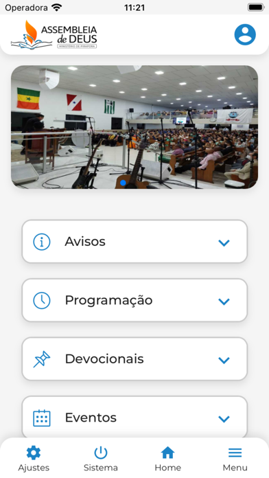 Assembleia de Deus Pirapora MG Screenshot