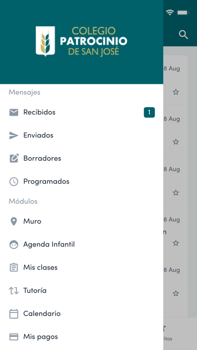 Colegio Patrocinio de San José Screenshot