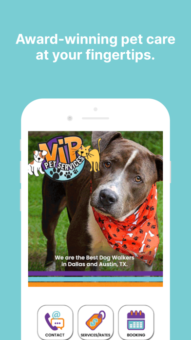 VIP Pet Services Screenshot
