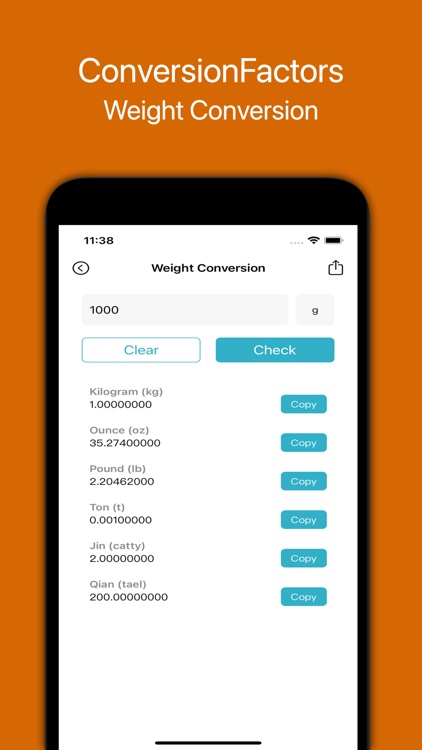 ConversionFactorsToolplatform screenshot-3
