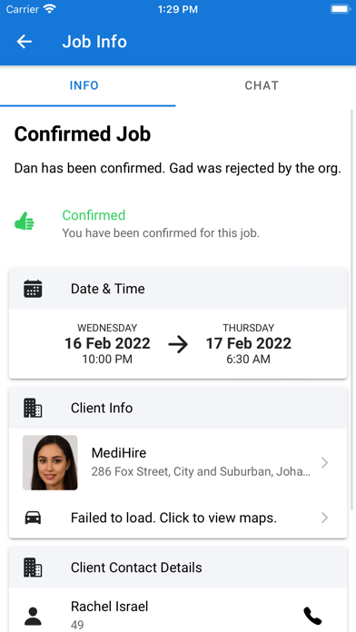 MediHire Screenshot