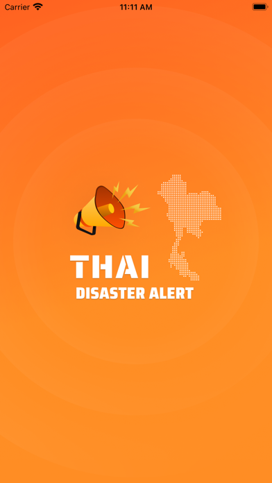 Thai Disaster Alert Screenshot