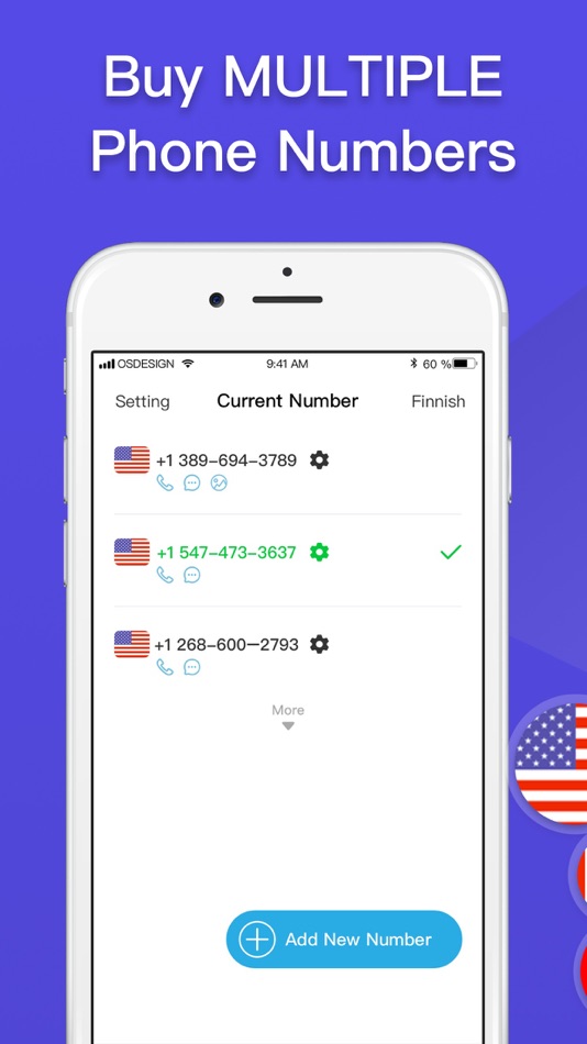 #3. 2nd Phone Number: IM Calling (iOS) 由: Musjoy Co., Ltd.