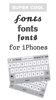 How to cancel & delete fonts for iphones - generator 3