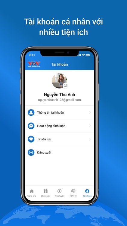 VOV - Tiếng nói Việt Nam screenshot-3