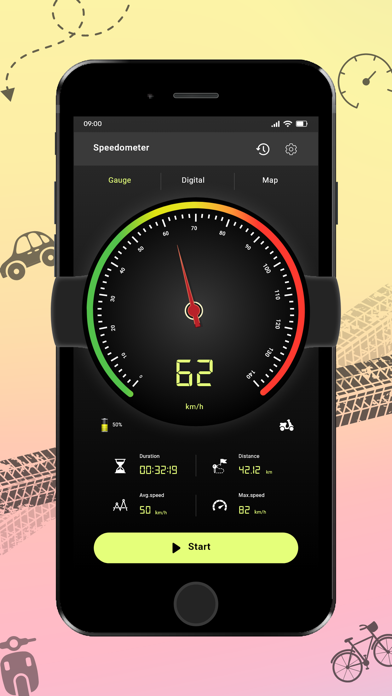 GPS Speedometer: Speed Meterのおすすめ画像1