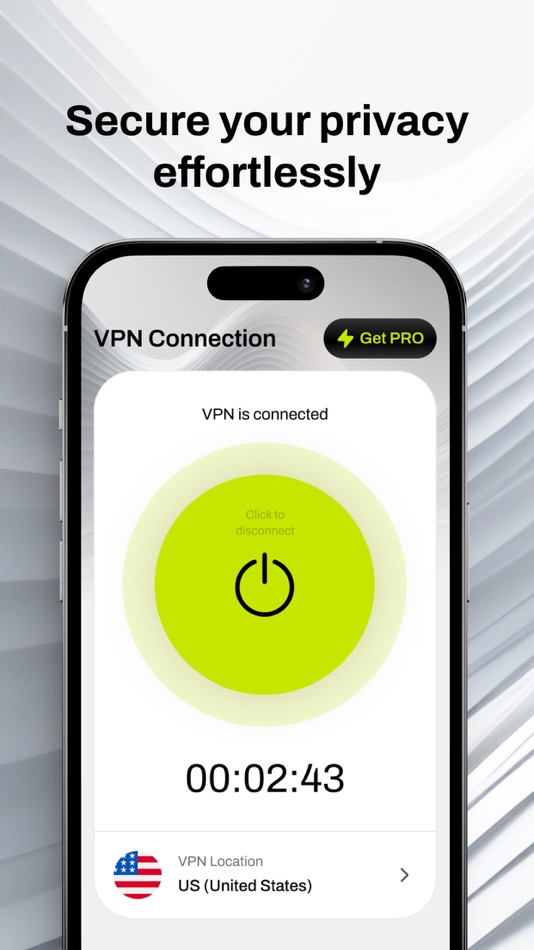 #1. EcoSecure VPN - Safe Connect (iOS) 由: MINH NGUYEN TRADING SERVICES COMPANY LIMITED
