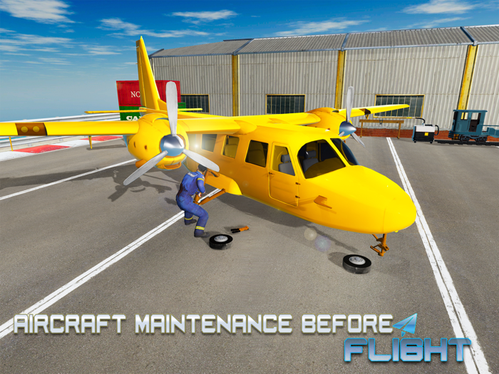 Tropical Flying Simulator